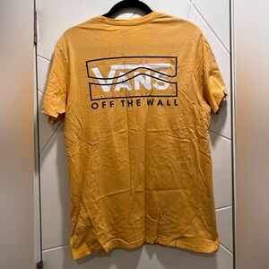 Vans yellow t-shirt